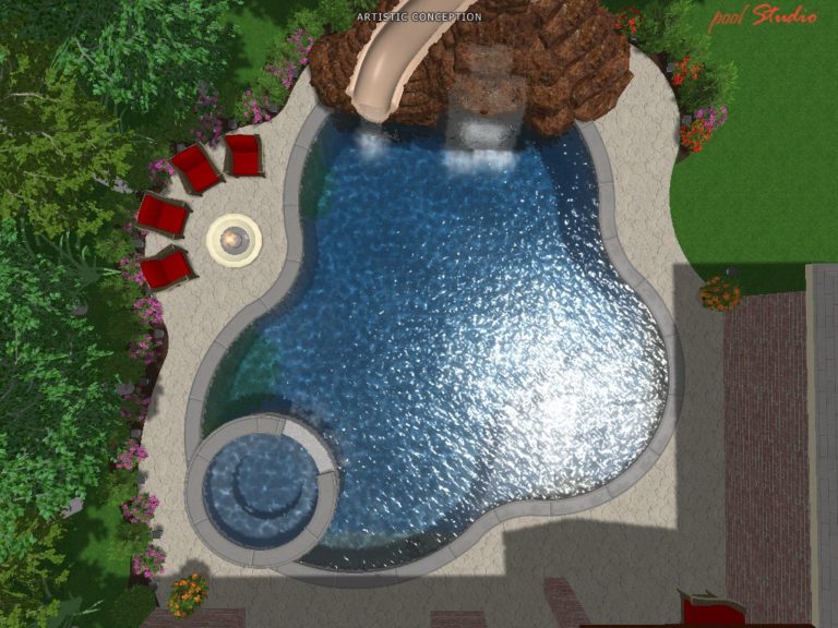 600 sq ft pool cost